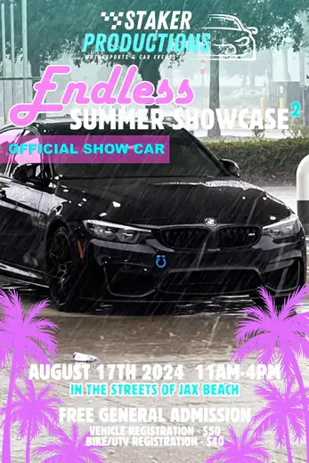 Official show-car flyer, Endless Summer Showcase 2024