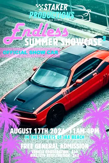 Official show-car flyer, Endless Summer Showcase 2024