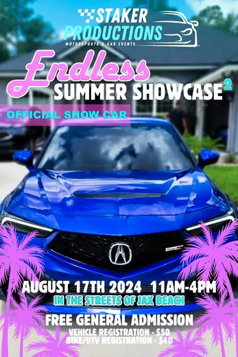 Official show-car flyer, Endless Summer Showcase 2024