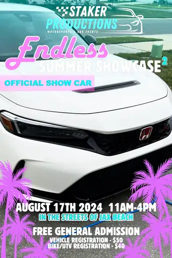 Official show-car flyer, Endless Summer Showcase 2024