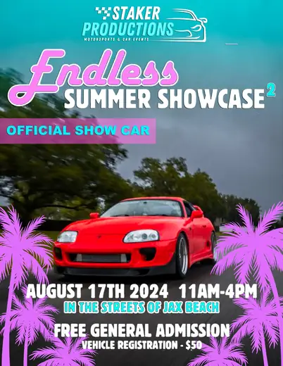 Official show-car flyer, Endless Summer Showcase 2024