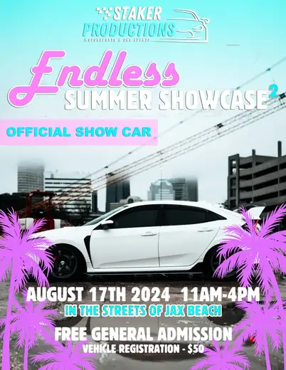Official show-car flyer, Endless Summer Showcase 2024