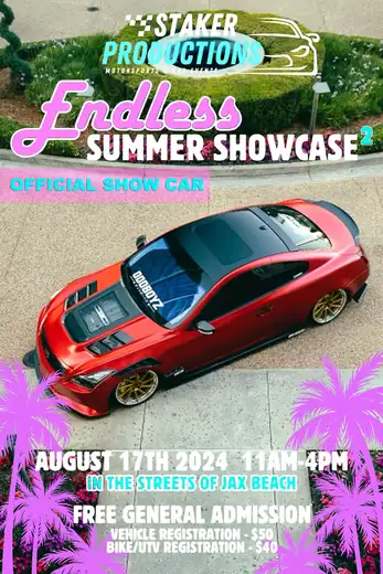 Official show-car flyer, Endless Summer Showcase 2024