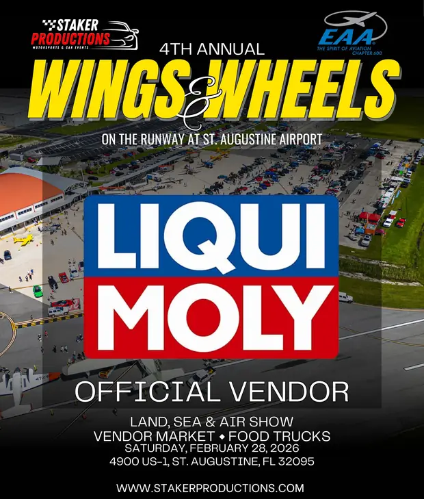 Liqui Moly official vendor flyer, Wings N' Wheels 2026