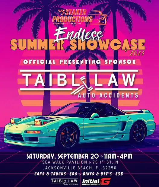 Taibl Law presenting sponsor flyer