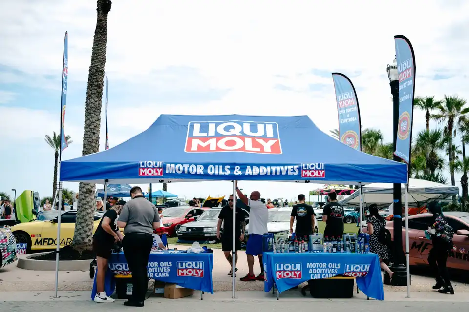 Liqui Moly tent
